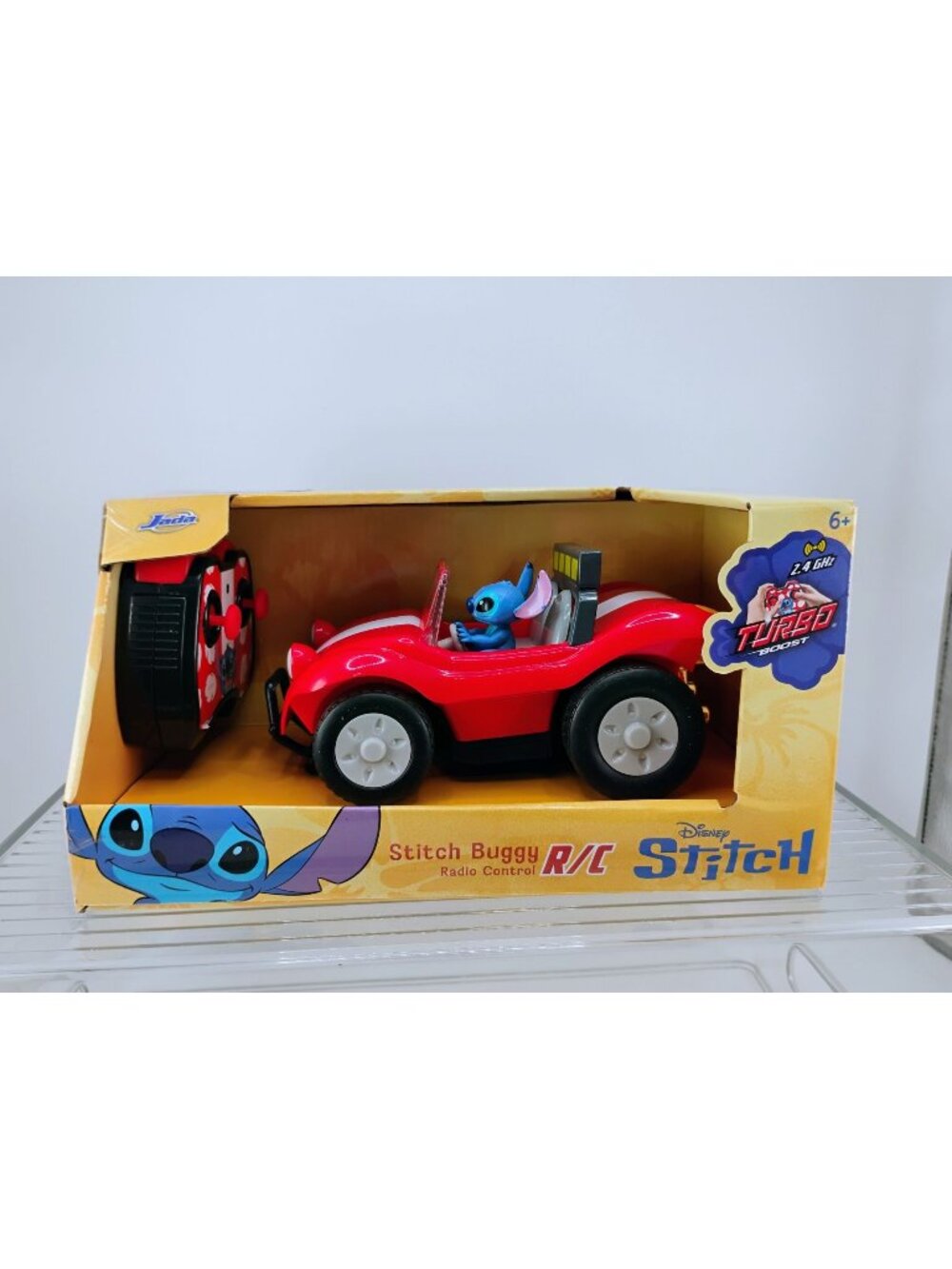Disney Stitch RC Buggy Car 2.4GHz Remote Control Turbo Boost Toy